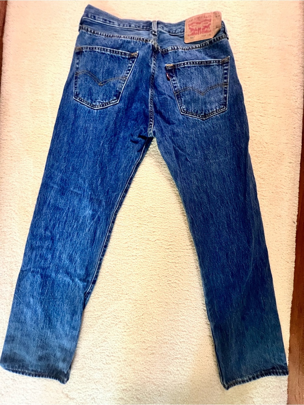Levi's Men's Straight Blue Denim Jeans